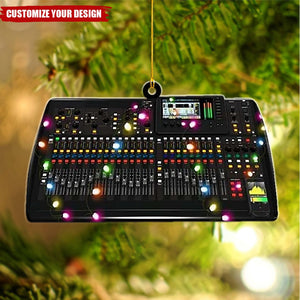 Personalized Audio Engineer Ornament - Sound Engineer Xmas Ornament