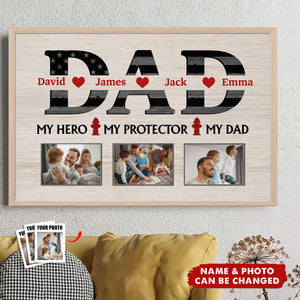 Best Dad Ever - Personalized Poster