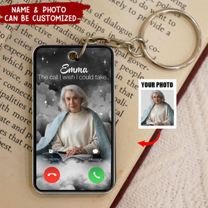 Custom Photo The Call I Wish - Personalized Acrylic Keychain