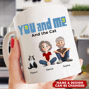 You And Me For Dog Parents - Personalized Mug