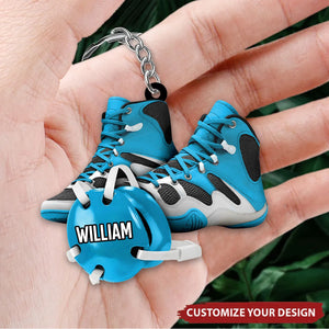 Custom Wrestling Keychain - Personalized Wrestling Keychain