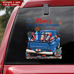 Grandma's Little Firecrackers Personalized Decor Decal