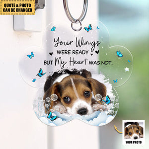 Pet Memorial I'm Always With You - Personalized Acrylic Photo Keychain