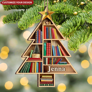 All I Want For Christmas Is A Good Book - Personalized Ornament