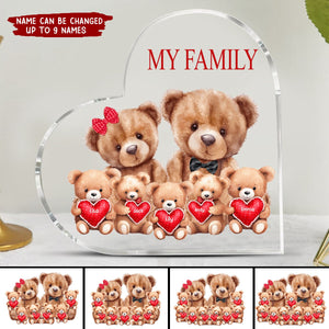 This Is Us Bear Family Personalized Acrylic Plaque