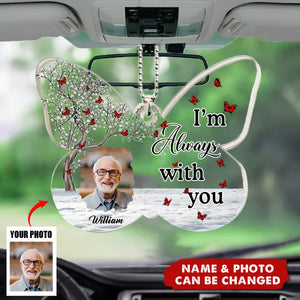 Your Wings Were Ready But My Heart Was Not - Personalized Car Ornament