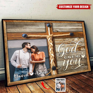 Personalized Couple Photo Gift Best Wedding Anniversary Poster