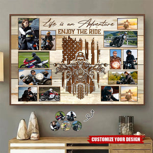 Personalized Collage Poster - Best Gift For Motorcycle Riders