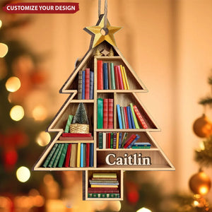 All I Want For Christmas Is A Good Book - Personalized Ornament