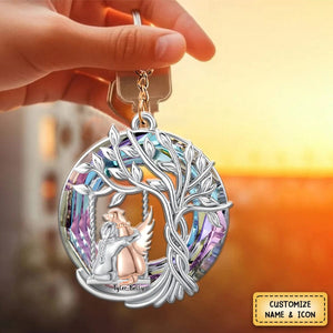 Memorial Gift Idea For Dog/ Cat Owner - Personalized Acrylic Keychain