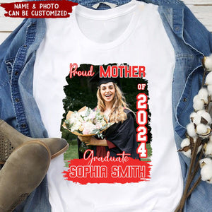 Custom Photo Congratulation Graduate 2024 - Personalized T-Shirt