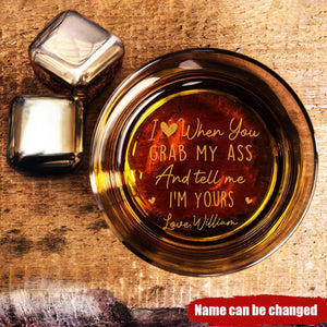 You're The Only One I Want To Annoy For The Rest Of My Life - Couple Personalized Custom Whiskey Glass - Gift For Husband Wife, Anniversary