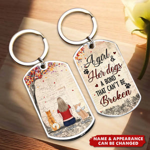 Their Warm Presence And Companionship Will Be Deeply Missed - Memorial Personalized Custom Keychain