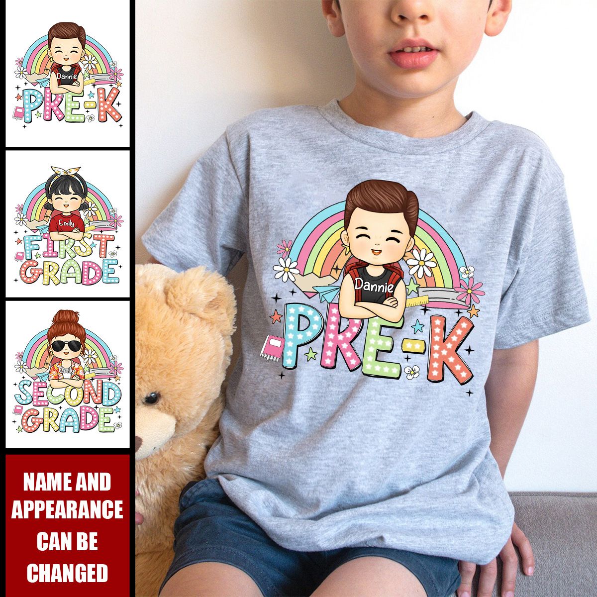 School Level Unlocked - Personalized Custom T-shirt - Back To School Gift For Kid