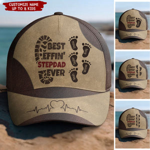 Best Stepdad Ever Father's Day Gift - Personalized Classic Cap