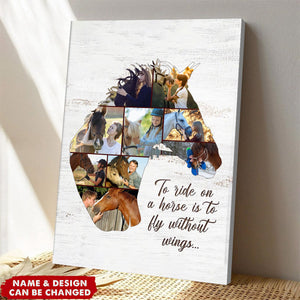 Personalized Poster - Christmas Gifts For Horse Lovers