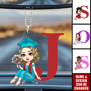 Graduation Girl - Personalized Acrylic Ornament