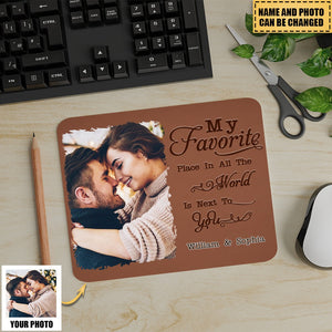 Personalized Portrait Mouse Pad - Perfect Gifts for Couples