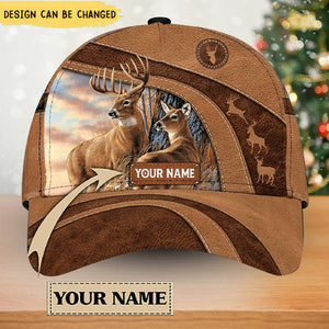 Personalized Deer Classic Cap - Gift For Family, Friends, Husband