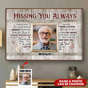 Personalized Memorial Gift For Loss Of Loved Ones Poster