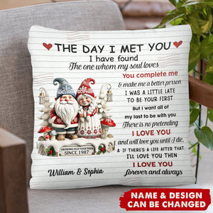 Couple Together Personalized Pillow - Gift For Husband, Wife