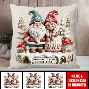 Couple Together Christmas Personalized Pillow - Heartfelt Gift For Couple