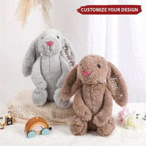 Personalized Plush Bunny - Baby Christmas Gift