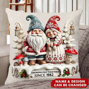 Couple Together Christmas Personalized Pillow - Heartfelt Gift For Couple