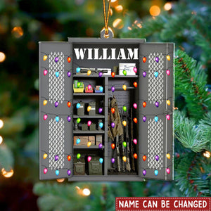 Military Equipment Rack Collection Shape Personalized Ornament, Gifts For Soldiers Veterans