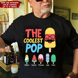 The Coolest Pop - Personalized T-Shirt