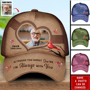 Custom Photo Memorial I'll Carry You With Me Until I See You Again - Personalized Classic Cap