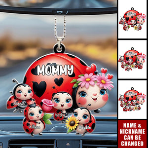 A Grandmother Is A Safe Haven - Family Personalized Custom Car Ornament - Gift For Mom, Grandma