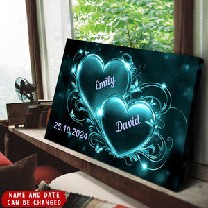 Personalized Poster - Custom Couple Art, The Perfect Gift for Him or Her, Celebrate Your Love with a Beautiful Portrait