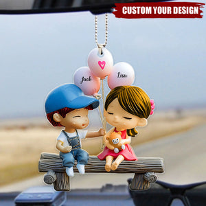 Together Forever - Personalized Couple Ornament