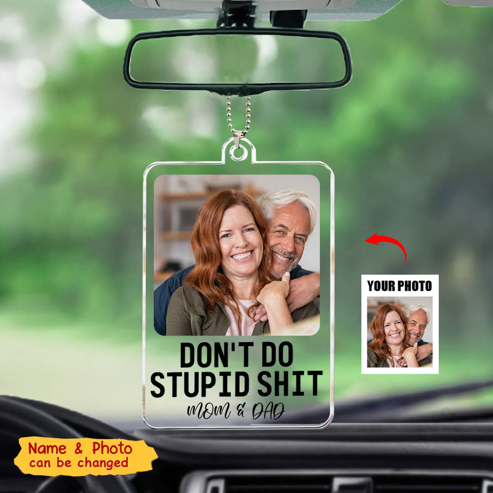 Drive Safe - Personalized Car Photo Ornament