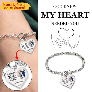 Drive Safe - I Need You Here With Me - Personalized Couple Bracelet