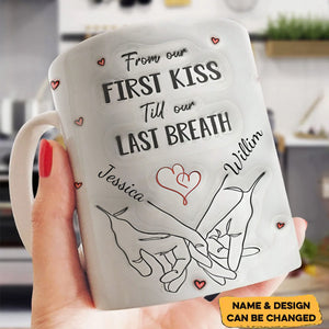 I Met You I Loved You - Couple Personalized Custom 3D Inflated Effect Printed Mug - Gift For Husband Wife, Anniversary