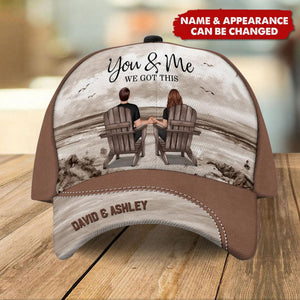 Couple We Got This Retro Vintage Personalized Classic Cap