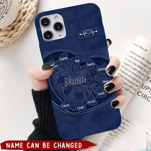 Grandma's Little Sweethearts - Personalized Phone case