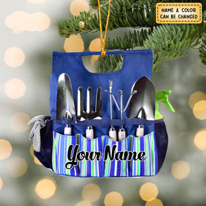 Personalized Garden Tool Ornament Christmas Gift