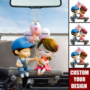 Together Forever - Personalized Couple Ornament