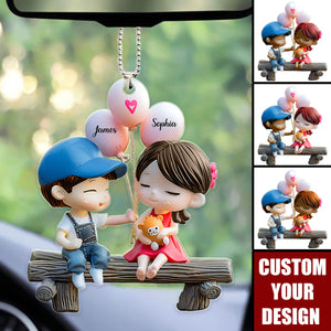 Together Forever - Personalized Couple Ornament