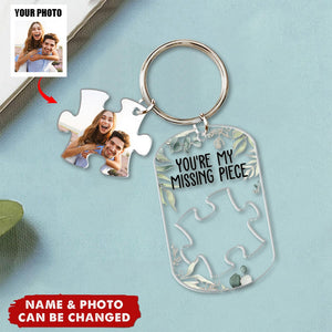 My Missing Piece - Personalized Acrylic Photo Keychain