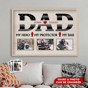 Best Dad Ever - Personalized Poster