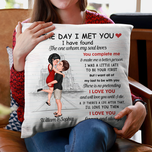 I Love You Forever And Always - Doll Couple Personalized Pillow