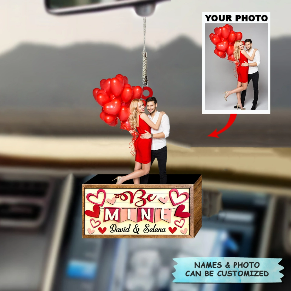 My Love Be Mine - Personalized Car Hanging Ornament