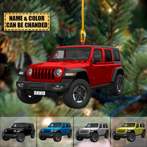 Off-Road Suvs, Personalized Christmas Ornament