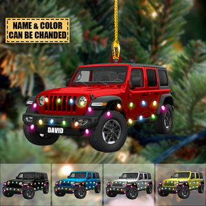 Off-Road Suvs, Personalized Christmas Ornament