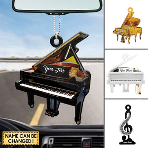 Personalized Piano Ornament Cute Gifts for Piano Lovers