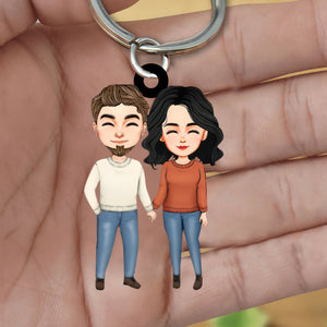 Lifelong Companion - Personalized Keychain - Perfect Gift for Couples